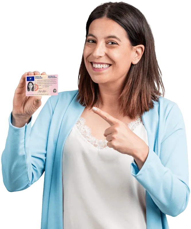 atestado carta de condução portuguesa